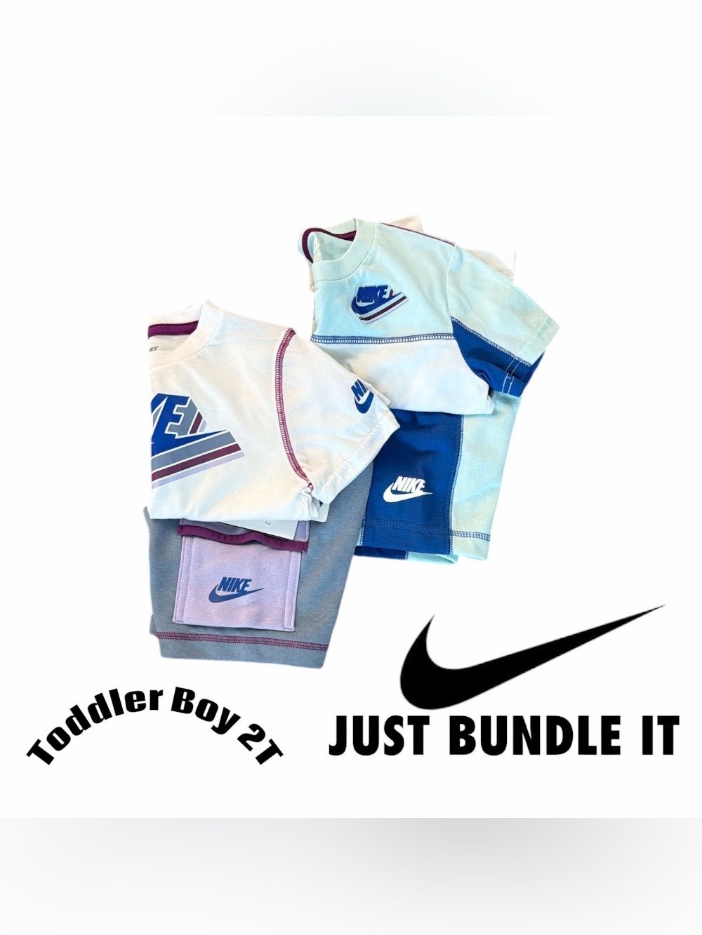 Nike Toddler Boys' ReImagine Short Set Bundle Size 2T
